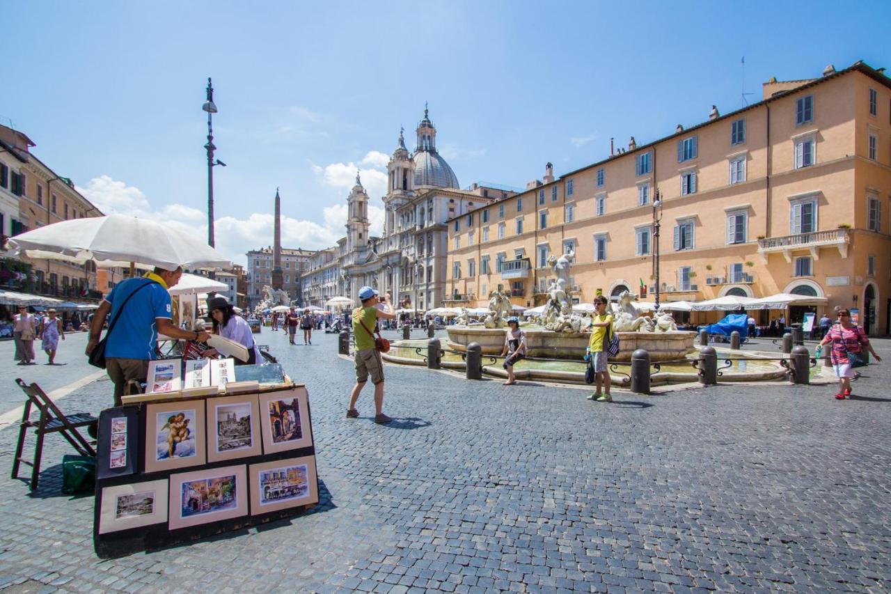 Art Apartment Navona Square Rom Eksteriør billede